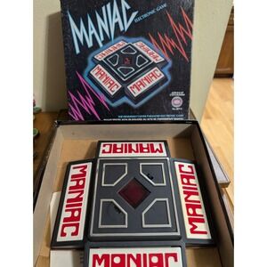 Maniac Electronic Game by Ideal Toy Corp 1979 No 2077-6 Complete Works Classic